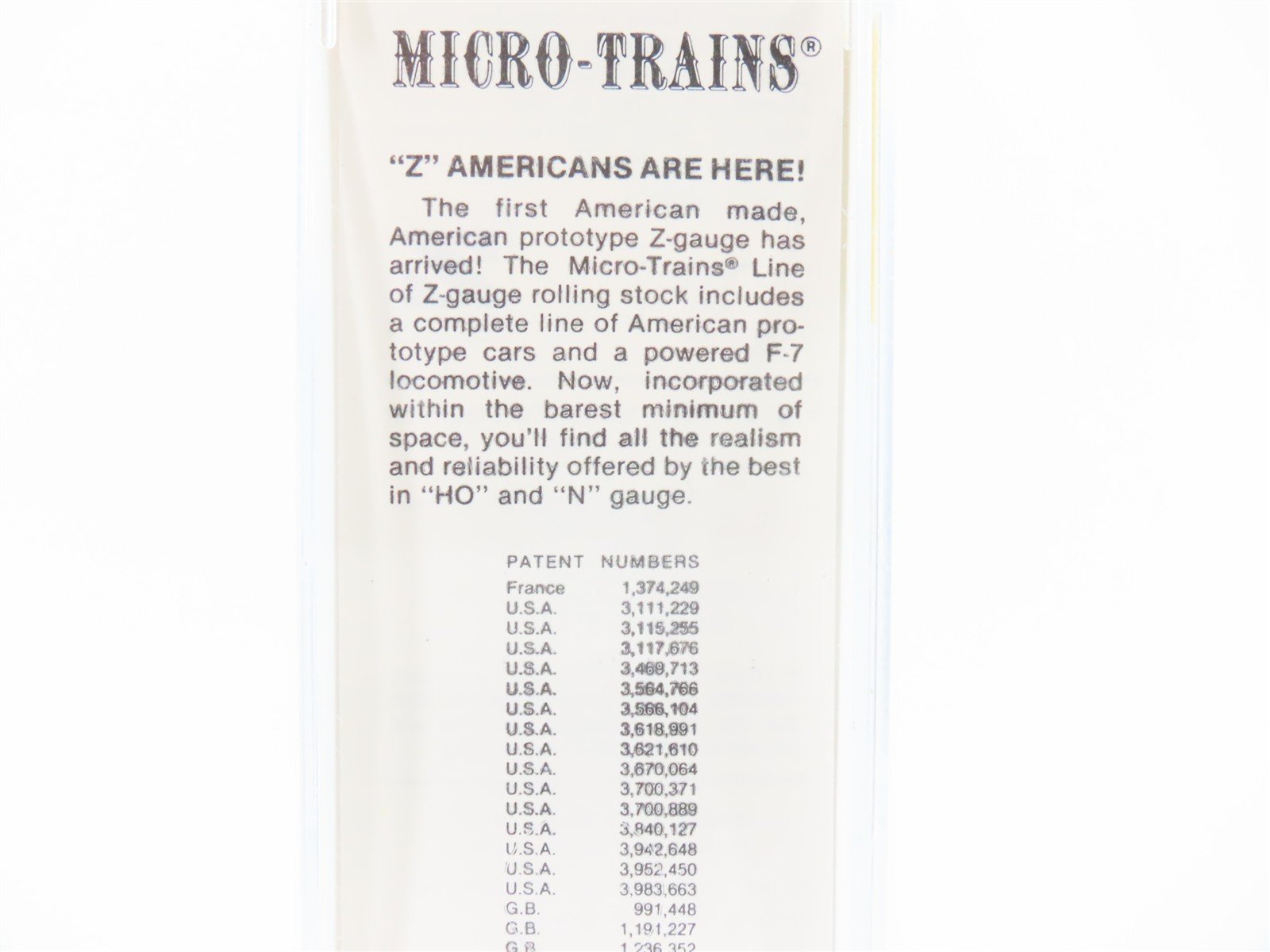 Z Scale Kadee Micro-Trains MTL 13904-2 CB&Q 