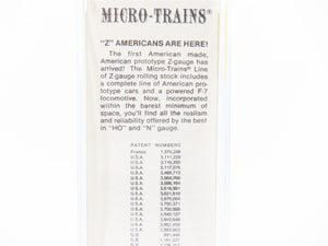 Z Scale Kadee Micro-Trains MTL 13904-2 CB&Q 