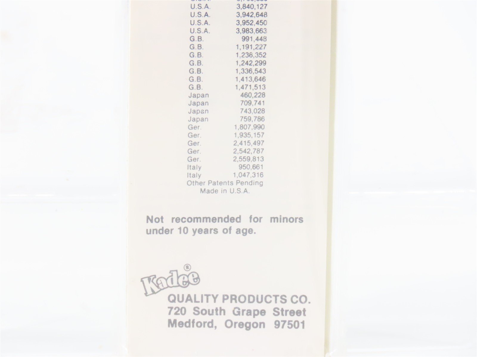 Z Kadee Micro-Trains MTL 13807 ACL Atlantic Coast Line 40' Stock Car #140420