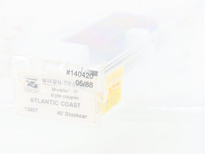 Z Kadee Micro-Trains MTL 13807 ACL Atlantic Coast Line 40' Stock Car #140420