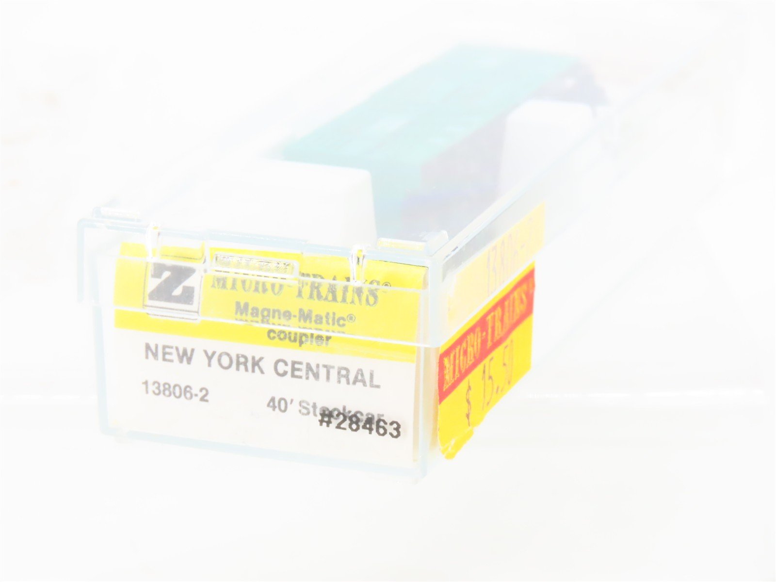 Z Scale Kadee Micro-Trains MTL 13806-2 NYC New York Central 40' Stock Car #28463
