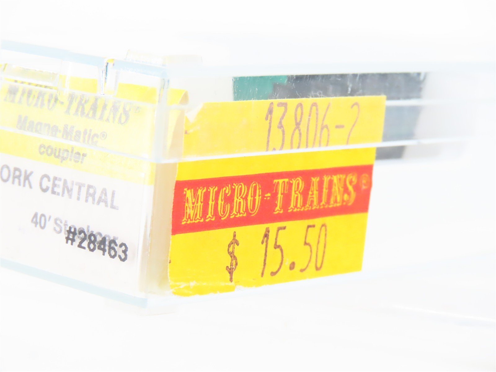 Z Scale Kadee Micro-Trains MTL 13806-2 NYC New York Central 40' Stock Car #28463