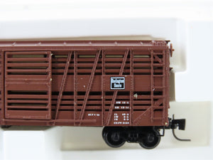 Z Scale Micro-Trains MTL 13809-2 CB&Q Burlington Route 40' Stock Car #52002