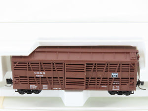 Z Scale Micro-Trains MTL 13809-2 CB&Q Burlington Route 40' Stock Car #52002