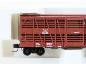 Z Scale Kadee Micro-Trains MTL 13808-2 T&P Texas & Pacific 40' Stock Car #22225