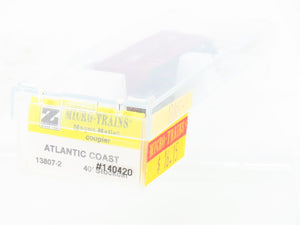 Z Kadee Micro-Trains MTL 13807-2 ACL Atlantic Coast Line 40' Stock Car #140420
