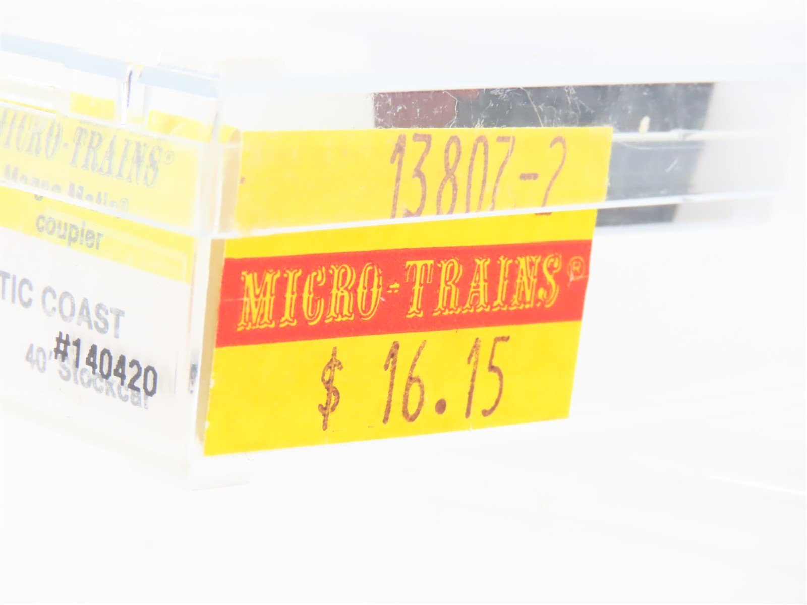 Z Kadee Micro-Trains MTL 13807-2 ACL Atlantic Coast Line 40' Stock Car #140420