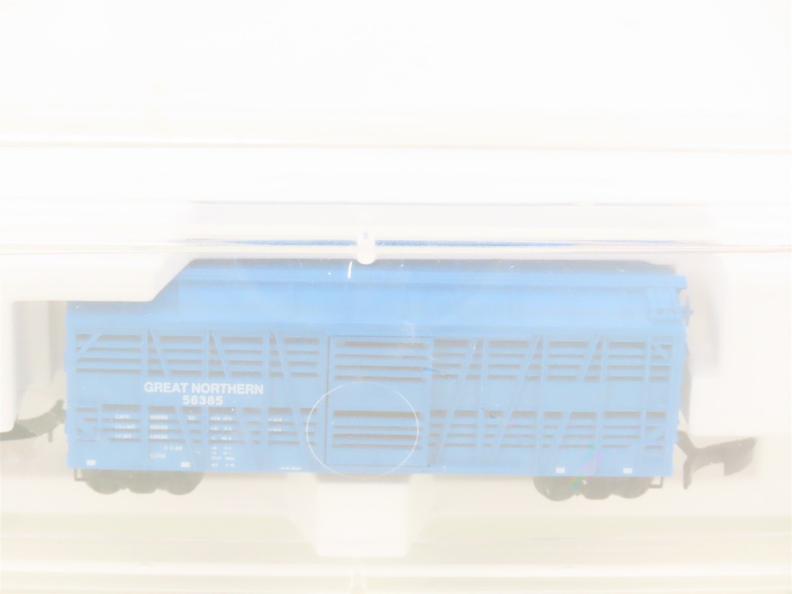 Z Scale Micro-Trains MTL 13812 GN Big Sky Blue 40' Stock Car #56385 - SEALED