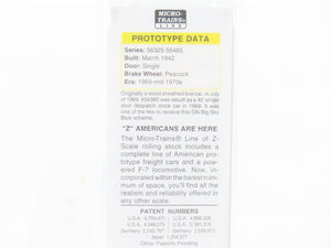 Z Scale Micro-Trains MTL 13812-2 GN 