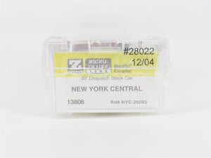 Z Scale Micro-Trains MTL 13806 NYC New York Central 40' Stock Car #28022