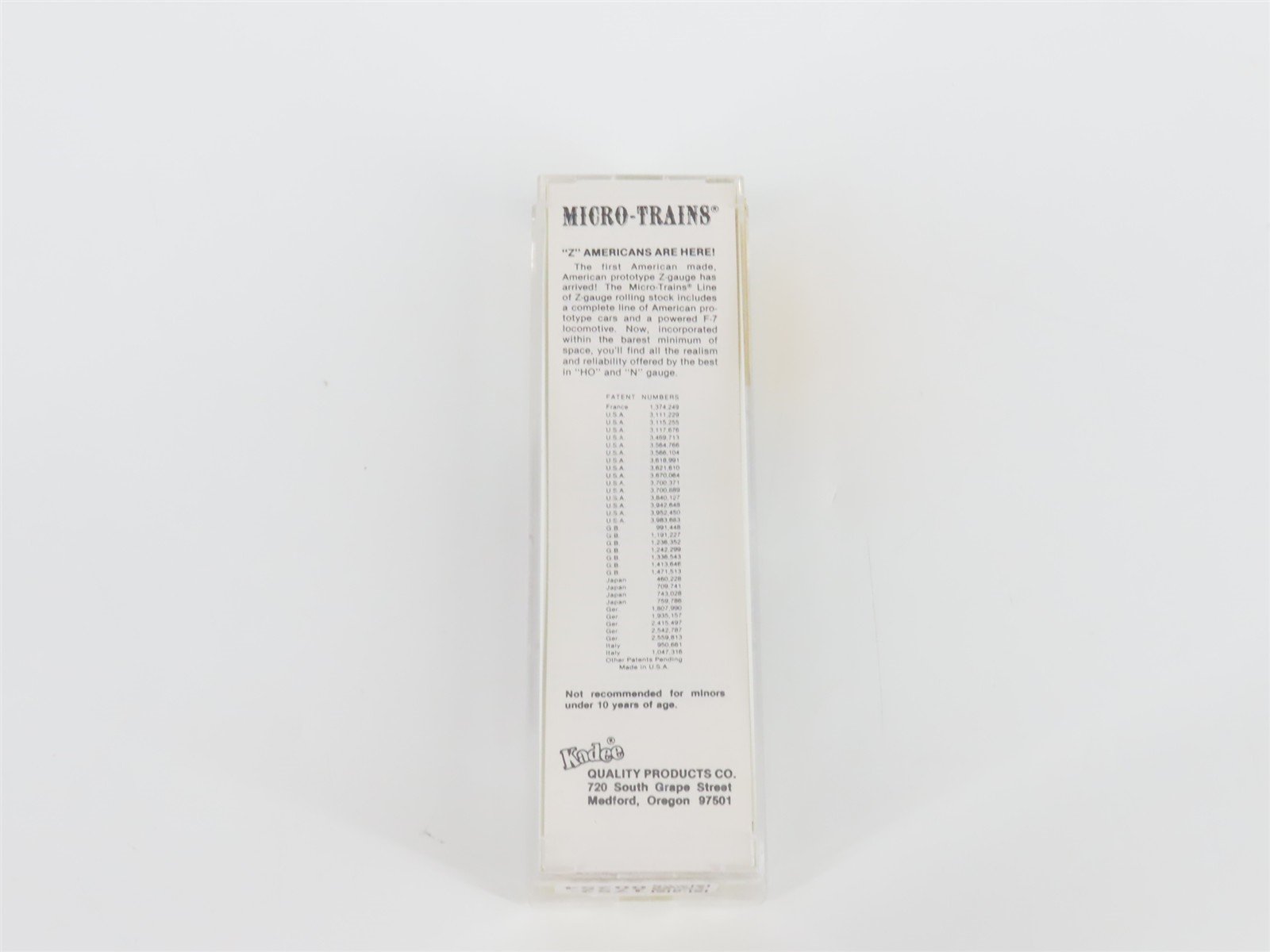 Z Scale Kadee Micro-Trains MTL 13805-2 ATSF Santa Fe 40' Stock Car #50682