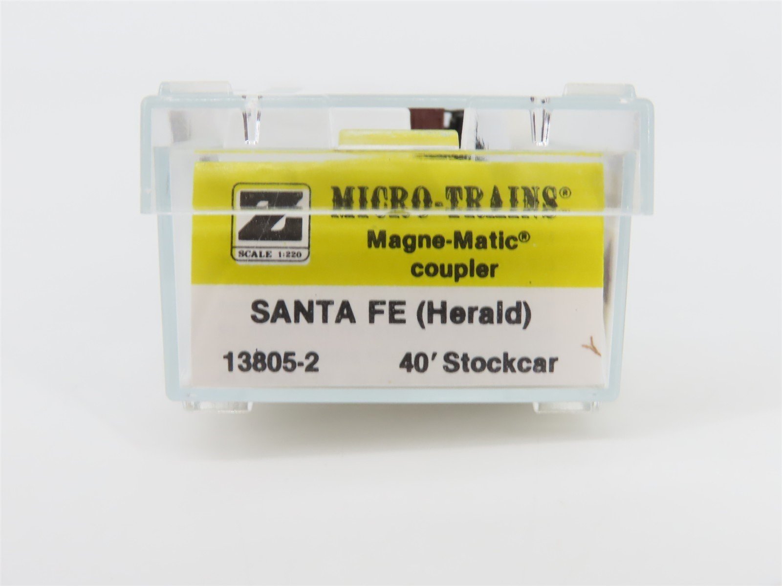Z Scale Kadee Micro-Trains MTL 13805-2 ATSF Santa Fe 40' Stock Car #50682