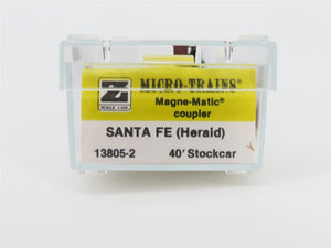 Z Scale Kadee Micro-Trains MTL 13805-2 ATSF Santa Fe 40' Stock Car #50682