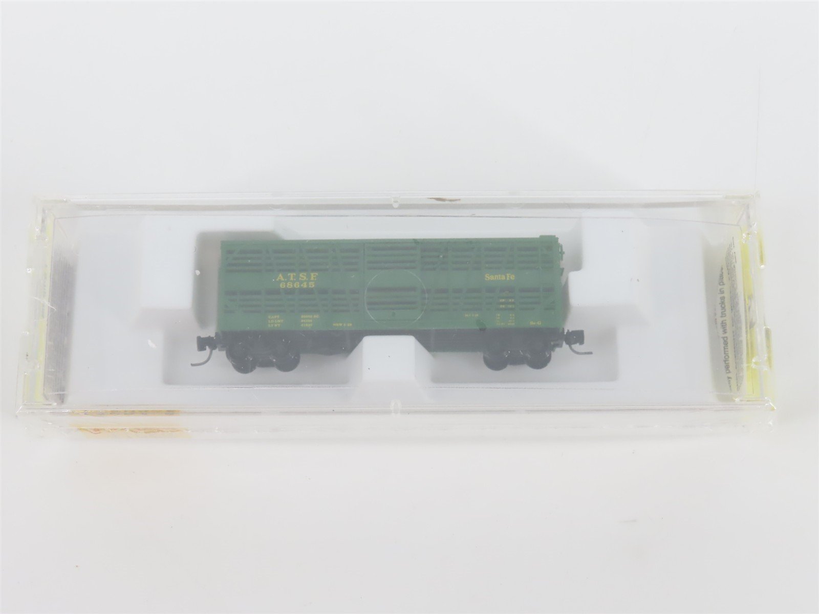 Z Scale Micro-Trains MTL 13804-2 ATSF Santa Fe 40' Single Door Stock Car #68645