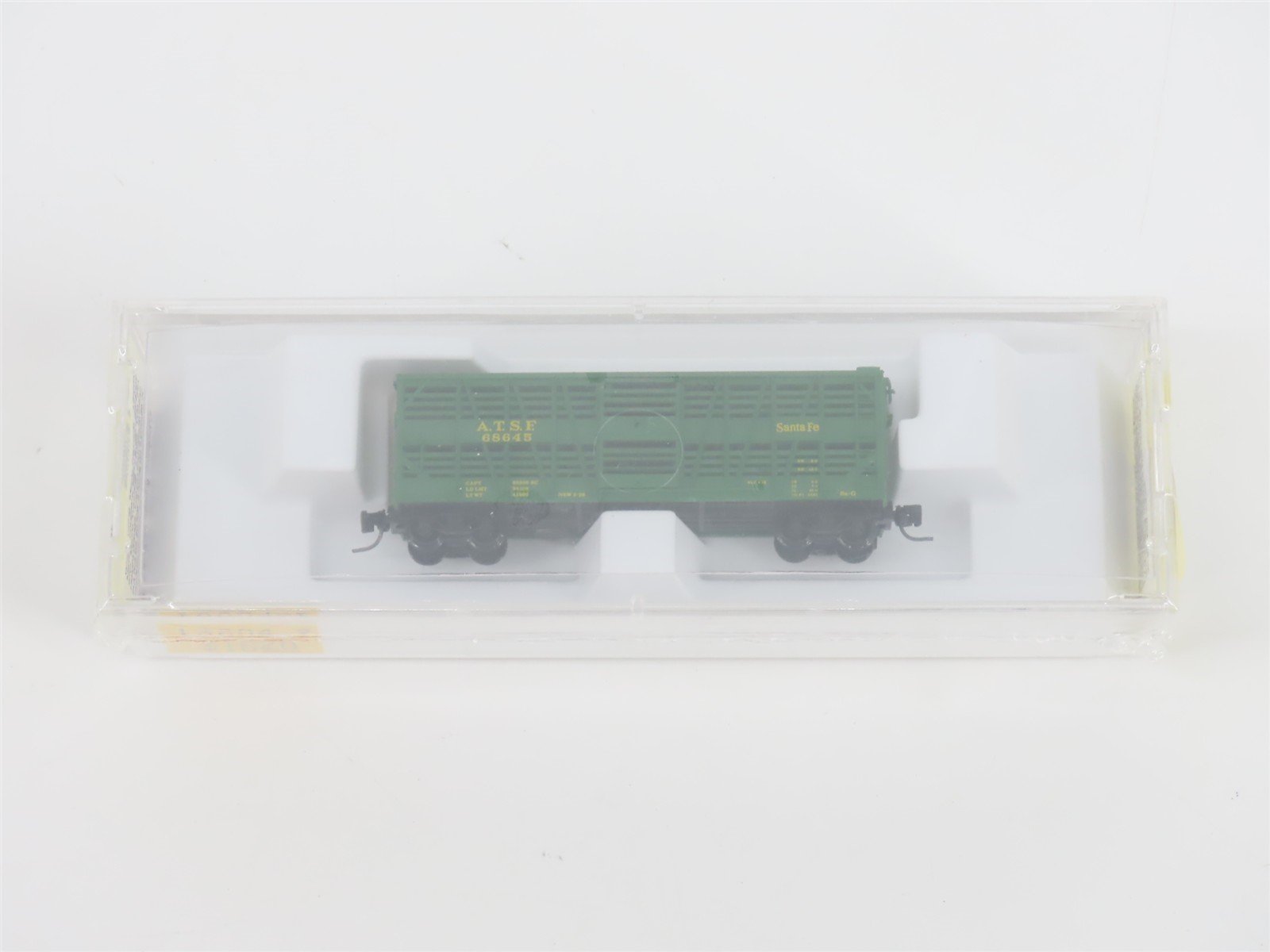 Z Scale Micro-Trains MTL 13804-2 ATSF Santa Fe 40' Single Door Stock Car #68645