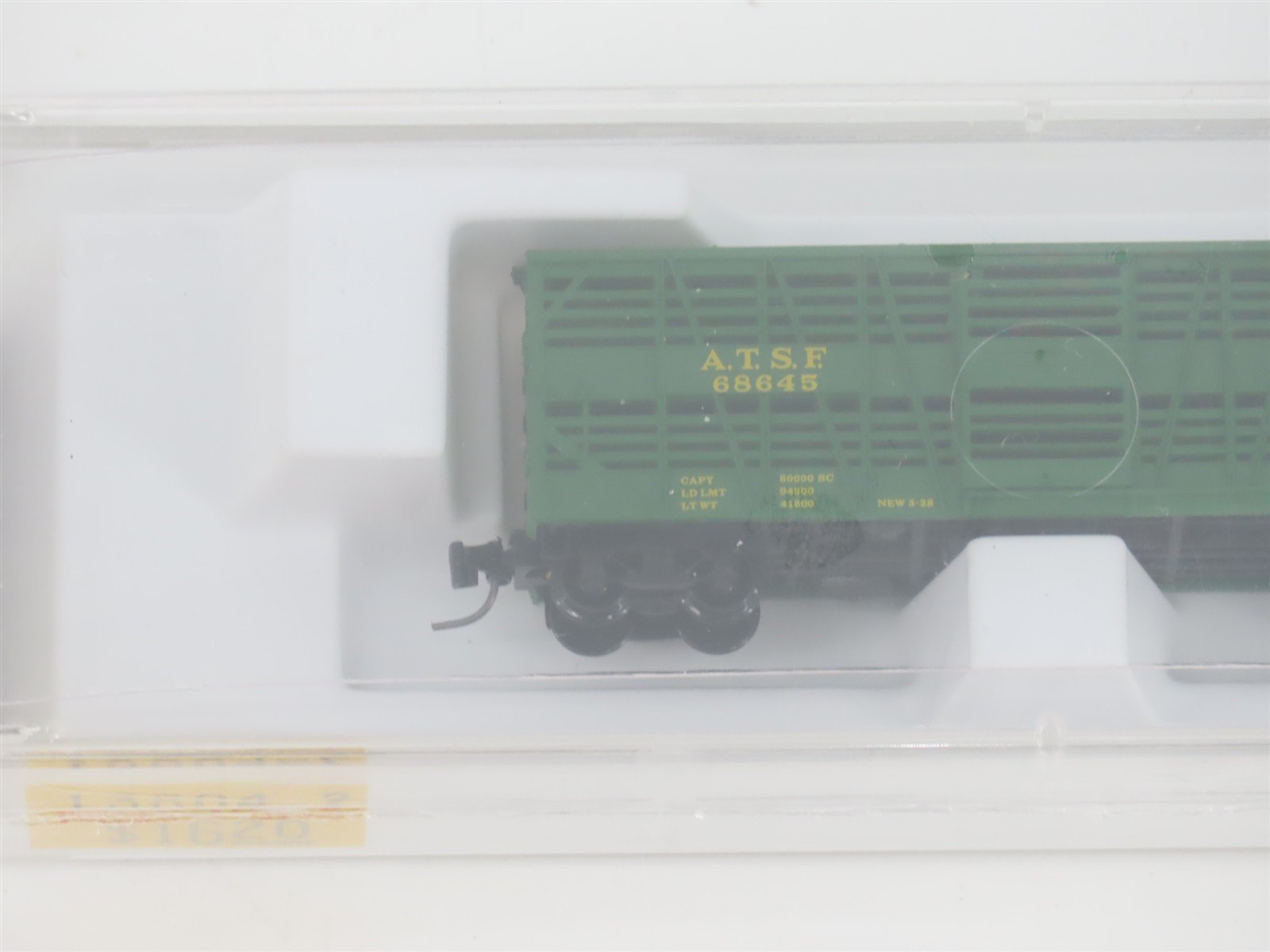 Z Scale Micro-Trains MTL 13804-2 ATSF Santa Fe 40' Single Door Stock Car #68645