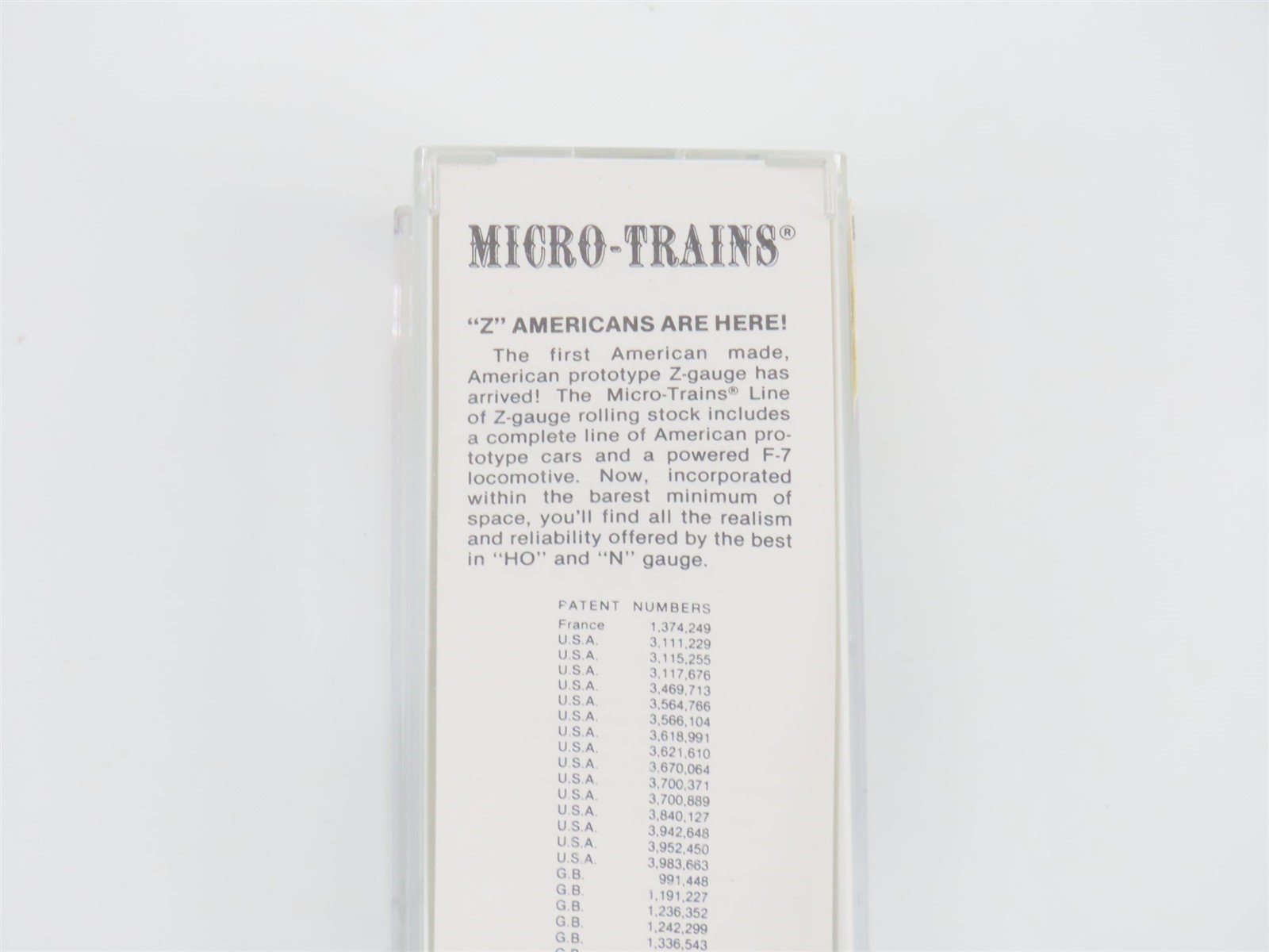 Z Scale Kadee Micro-Trains MTL 13804-2 ATSF Santa Fe 40' Stock Car #68826