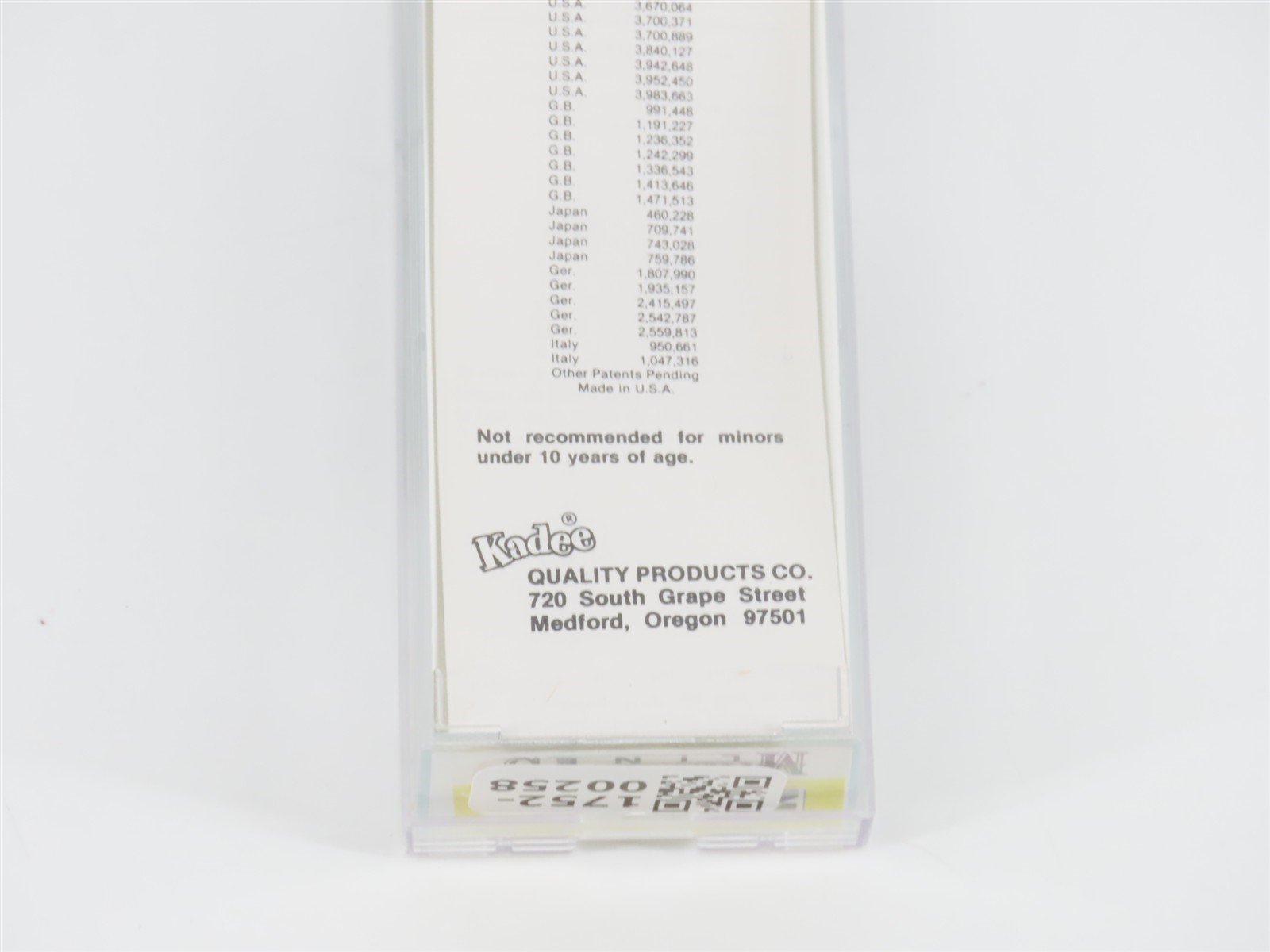 Z Scale Kadee Micro-Trains MTL 13804-2 ATSF Santa Fe 40' Stock Car #68826