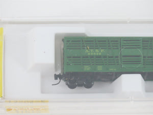 Z Scale Kadee Micro-Trains MTL 13804-2 ATSF Santa Fe 40' Stock Car #68826