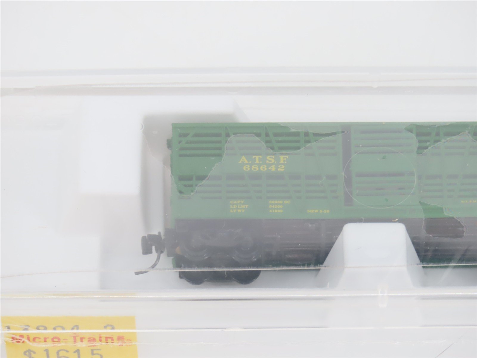 Z Scale Micro-Trains MTL 13804-2 ATSF Santa Fe 40' Single Door Stock Car #68642