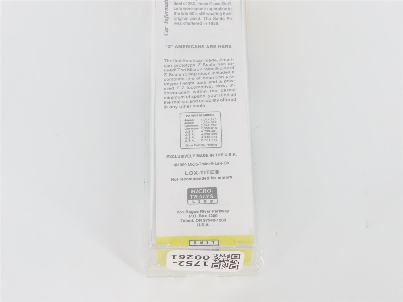 Z Scale Micro-Trains MTL 13804-2 ATSF Santa Fe 40' Single Door Stock Car #68642