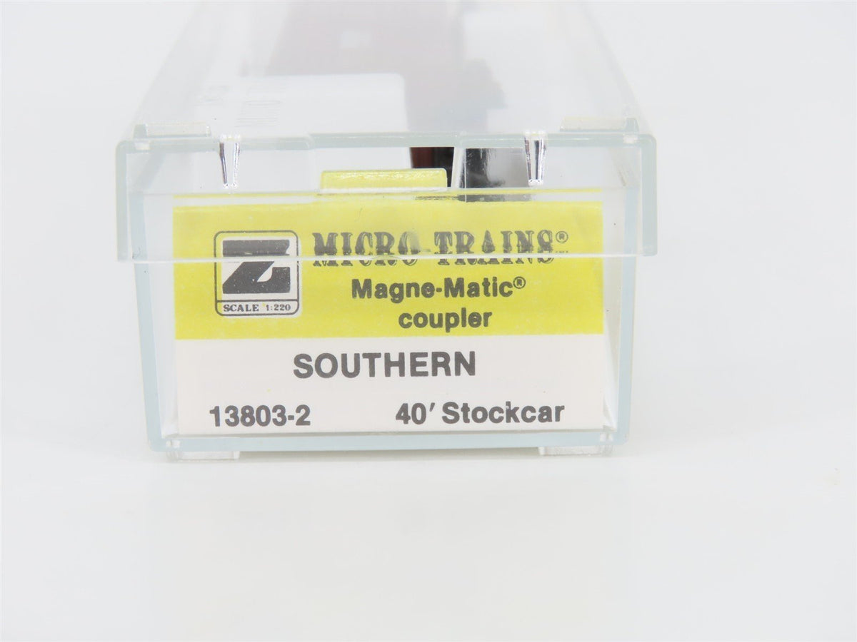 Z Scale Kadee Micro-Trains MTL 13803-2 Southern Railway 40&#39; Stock Car #45782