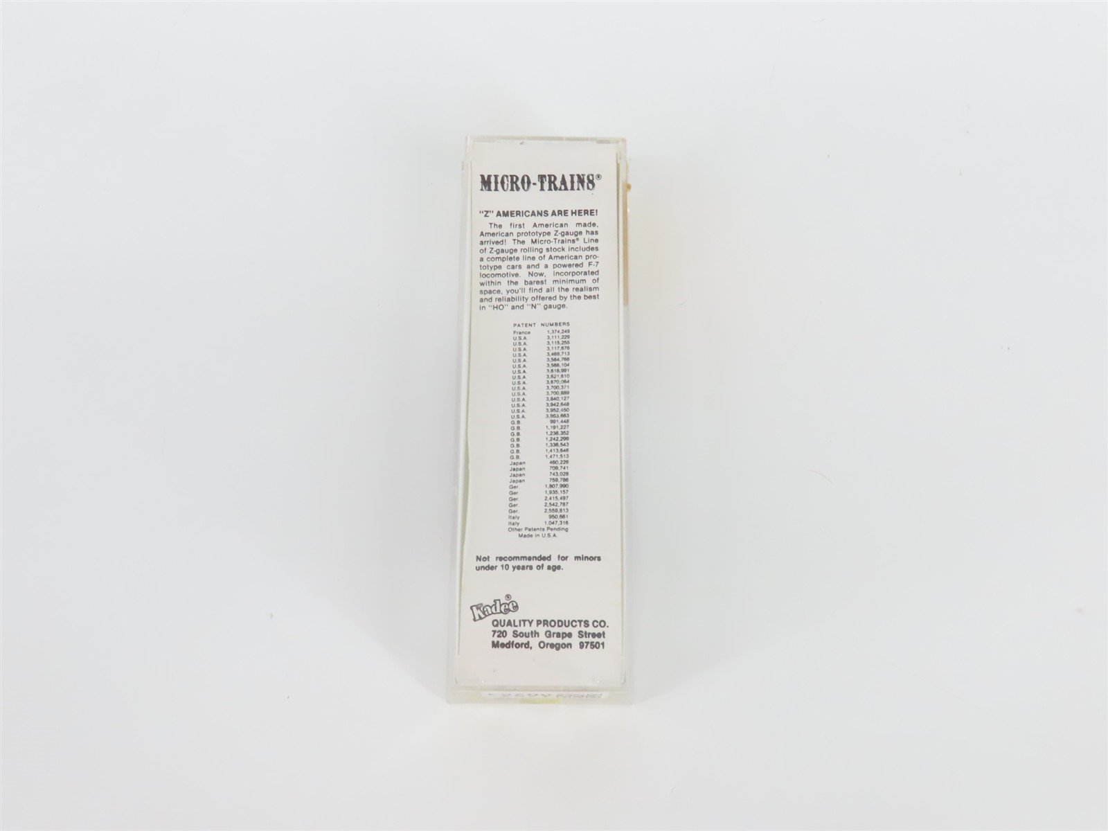 Z Scale Kadee Micro-Trains MTL 13803-2 Southern Railway 40' Stock Car #45782