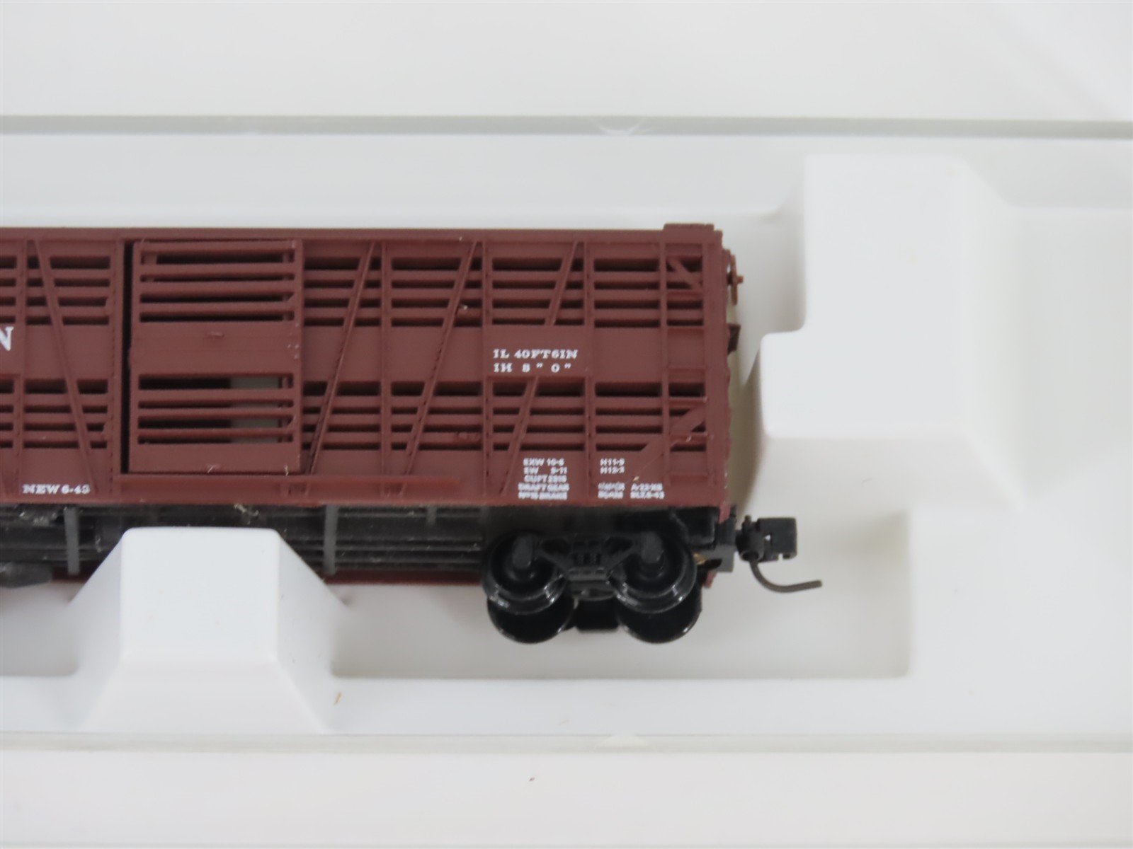 Z Scale Kadee Micro-Trains MTL 13803-2 Southern Railway 40' Stock Car #45782