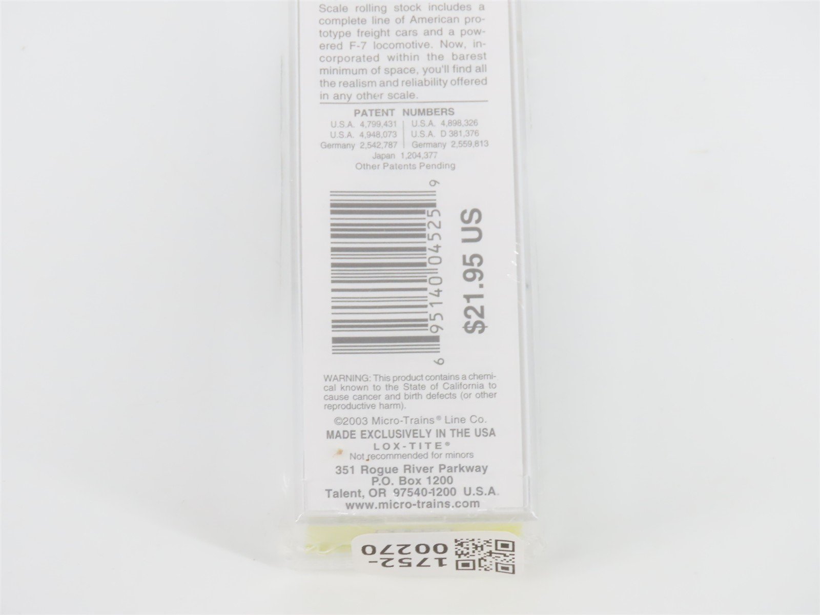 Z Scale Micro-Trains MTL 13730-2 ATSF Santa Fe 