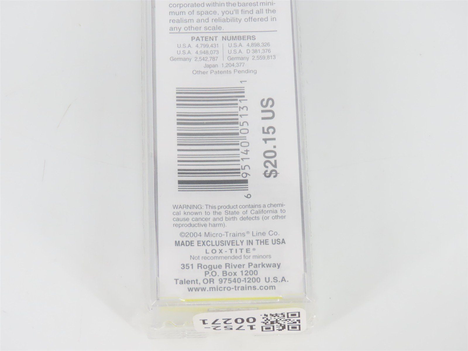 Z Scale Micro-Trains MTL 13740 ATSF Santa Fe 