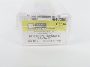 Z Scale Micro-Trains MTL 13740-2 ATSF Santa Fe 