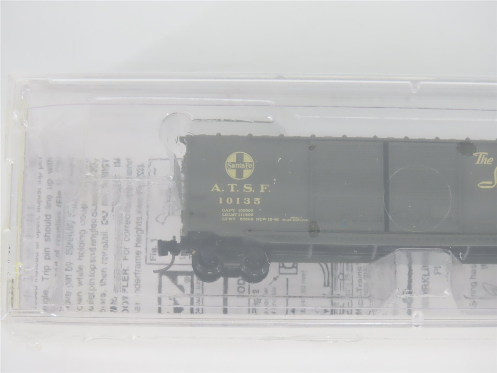 Z Scale Micro-Trains MTL 50600500 ATSF Super Chief California 50' Box Car #10135