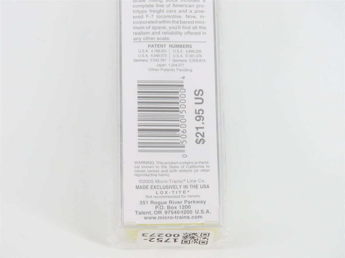 Z Scale Micro-Trains MTL 50600500 ATSF Super Chief California 50&#39; Box Car #10135