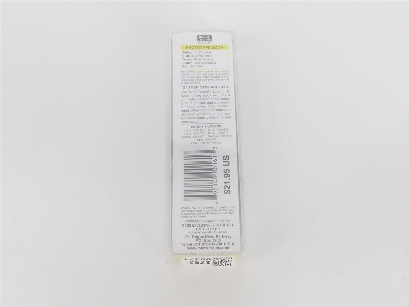 Z Scale Micro-Trains MTL 50600600 ATSF 