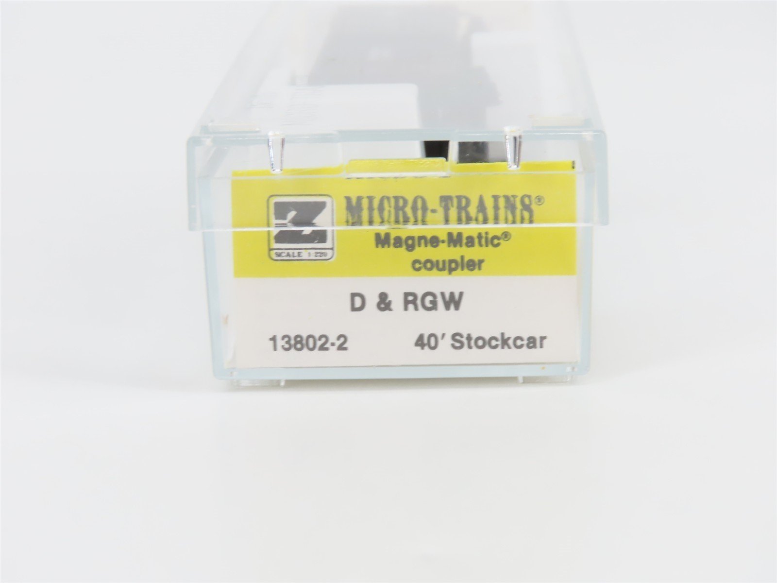 Z Scale Kadee Micro-Trains 13802-2 D&RGW Rio Grande 40' Stock Car #36475