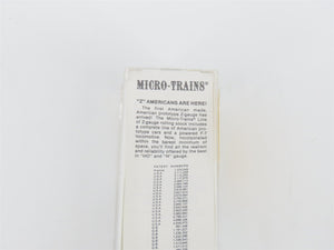 Z Scale Micro-Trains MTL 14305-2 MP Route of The Eagles Gondola #7127