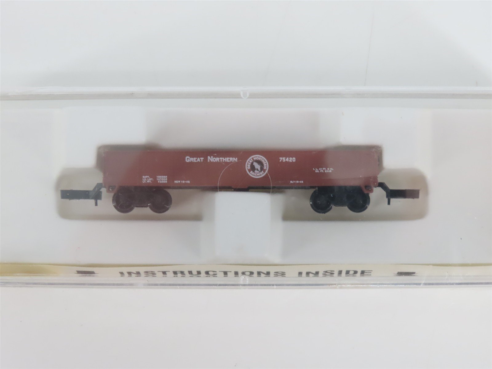Z Scale Kadee Micro-Trains MTL 14306 GN Great Northern Gondola #75420
