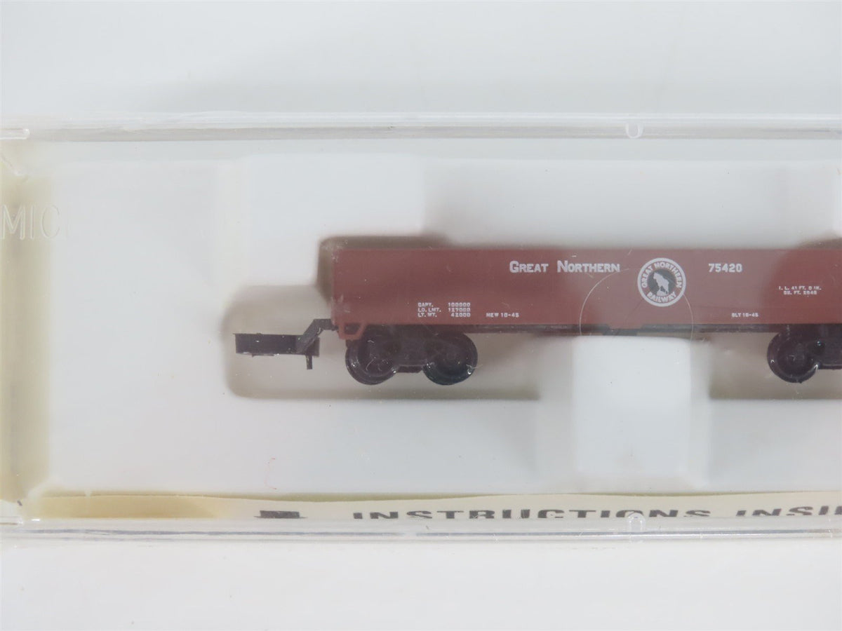 Z Scale Kadee Micro-Trains MTL 14306 GN Great Northern Gondola #75420