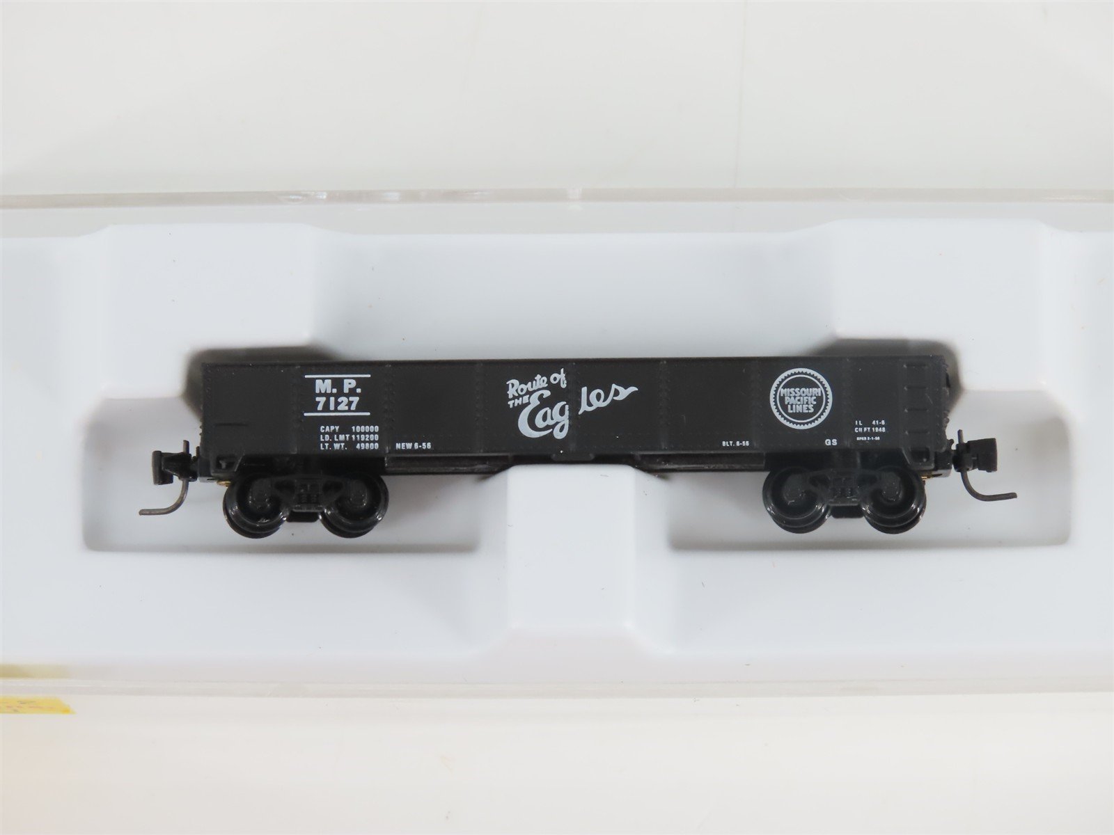 Z Scale Micro-Trains MTL 14305-2 MP "Route of The Eagles" Gondola #7127