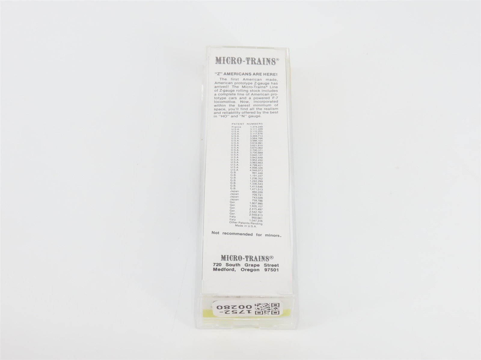 Z Scale Micro-Trains MTL 14305-2 MP 