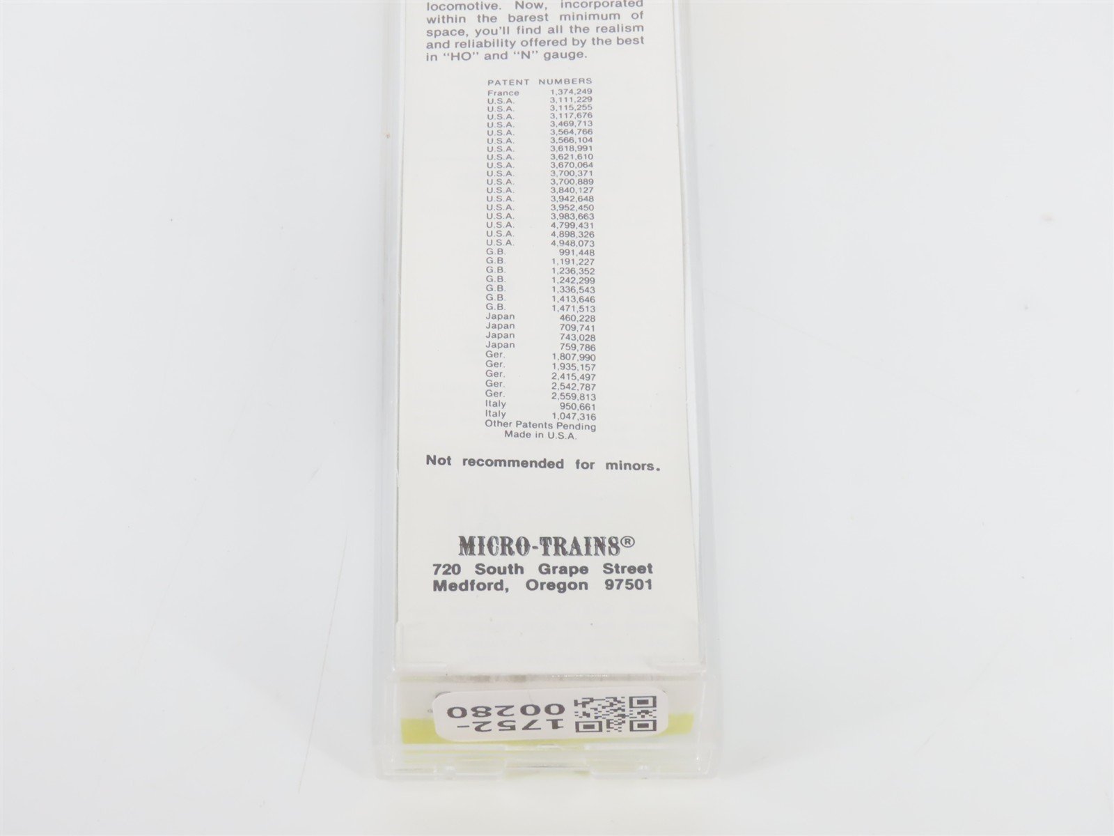 Z Scale Micro-Trains MTL 14305-2 MP 