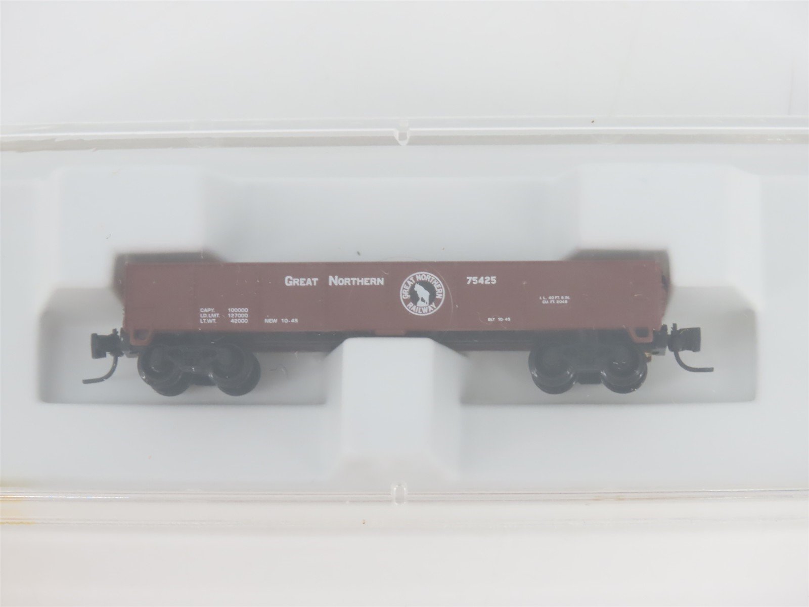 Z Scale Micro-Trains MTL 14306-2 GN Great Northern Gondola #75425