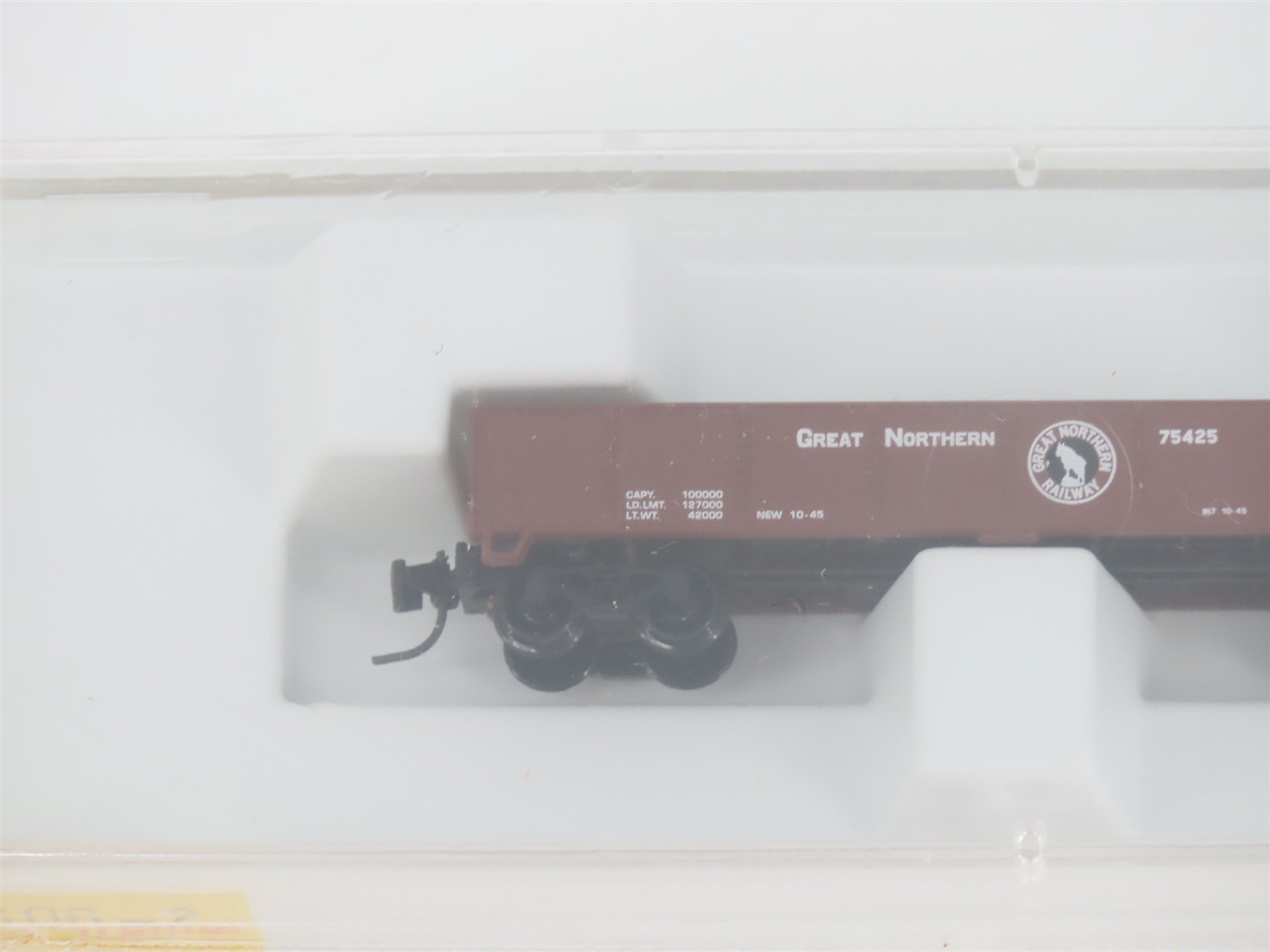 Z Scale Micro-Trains MTL 14306-2 GN Great Northern Gondola #75425