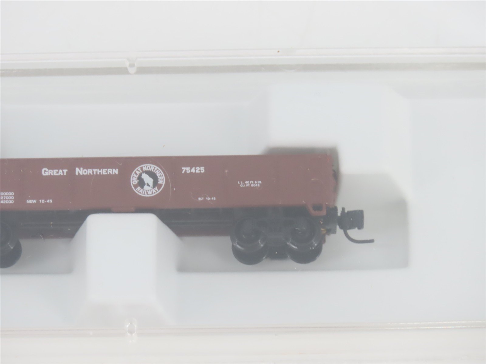 Z Scale Micro-Trains MTL 14306-2 GN Great Northern Gondola #75425