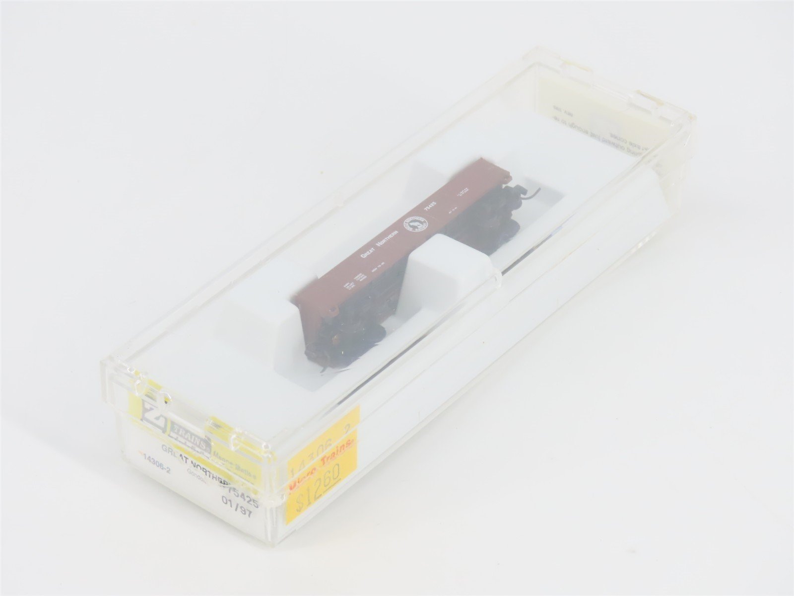 Z Scale Micro-Trains MTL 14306-2 GN Great Northern Gondola #75425