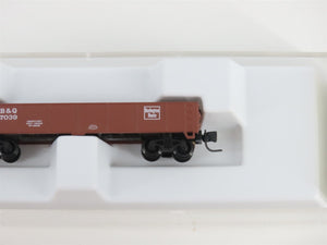 Z Scale Micro-Trains MTL 14304-2 CB&Q Burlington Route Gondola #77039