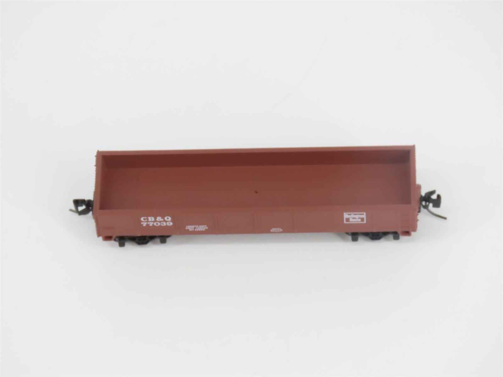 Z Scale Micro-Trains MTL 14304-2 CB&Q Burlington Route Gondola #77039