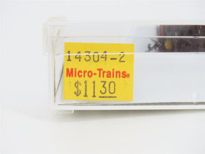 Z Scale Micro-Trains MTL 14304-2 CB&Q Burlington Route Gondola #77039