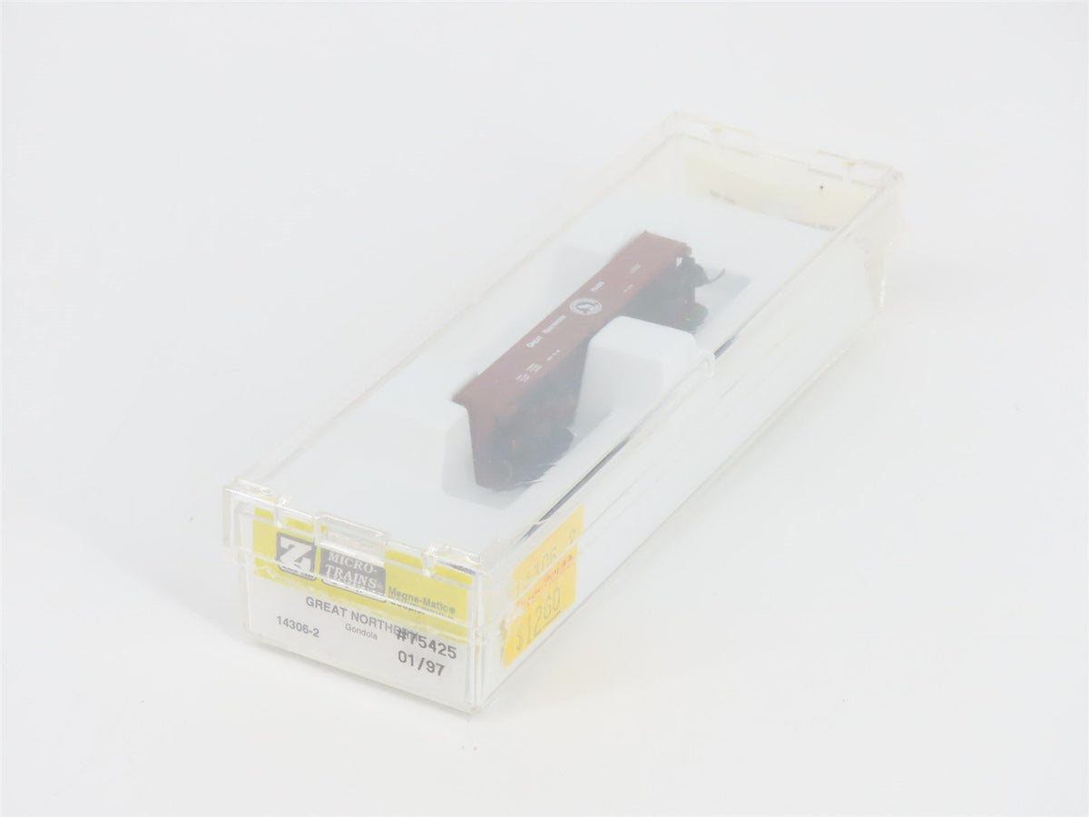 Z Scale Micro-Trains MTL 14306-2 GN Great Northern Gondola #75425