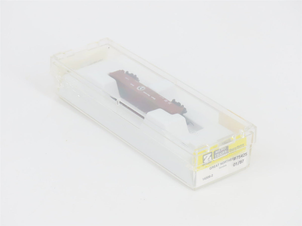 Z Scale Micro-Trains MTL 14306-2 GN Great Northern Gondola #75425